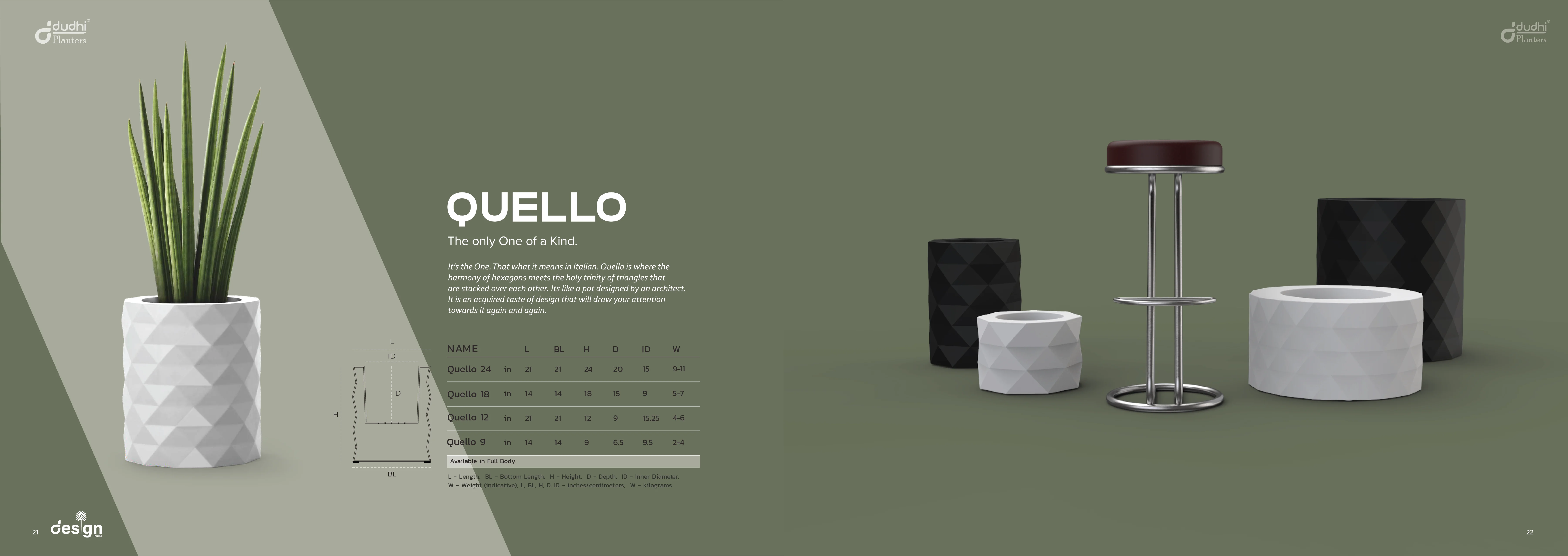 Dudhi Planters catalogue spread 12.