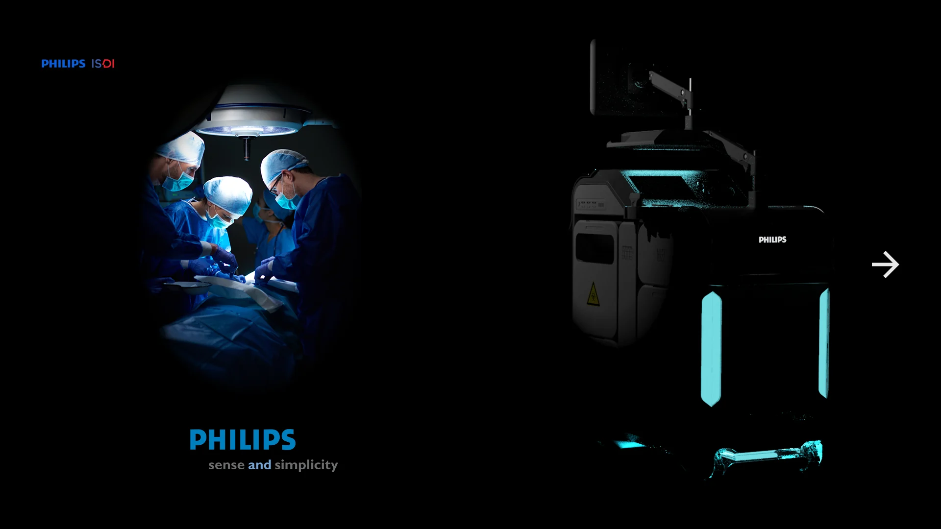 Life Shield concept presented in a dark clinical setting.
