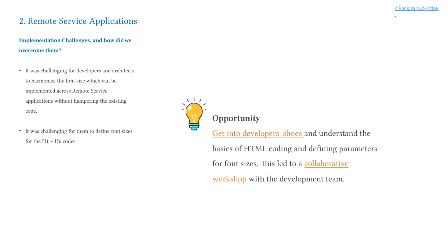 Deck visual introducing the collaborative developer workshop.